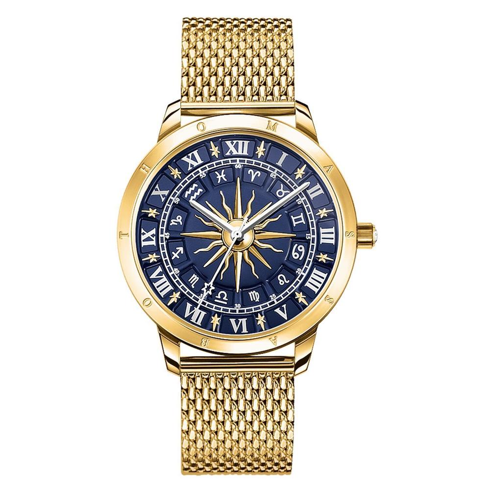 Thomas Sabo Magic Spirit Yellow Gold Blue Dial Womens Watch