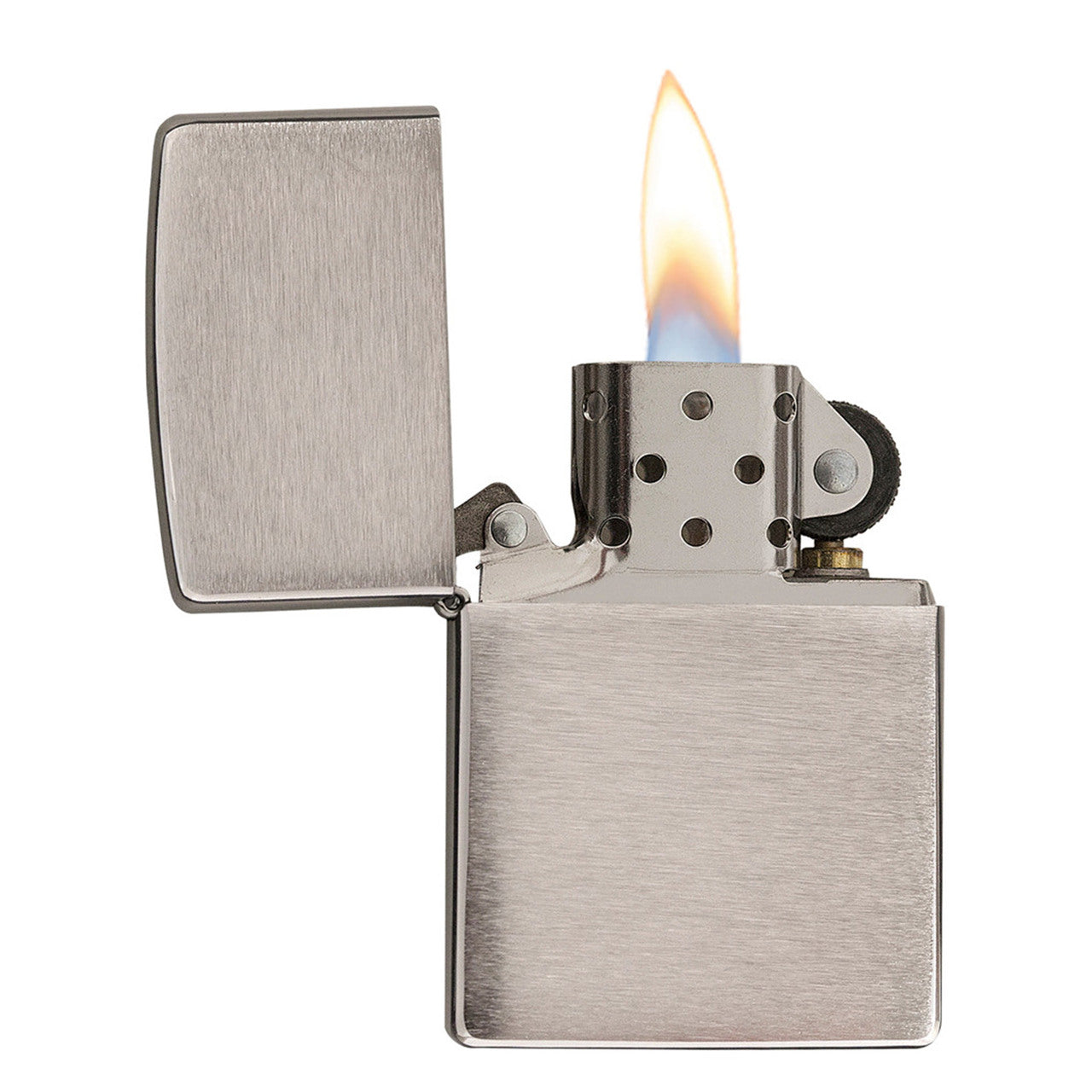 Zippo 200 Brushed Finish Chrome Lighter