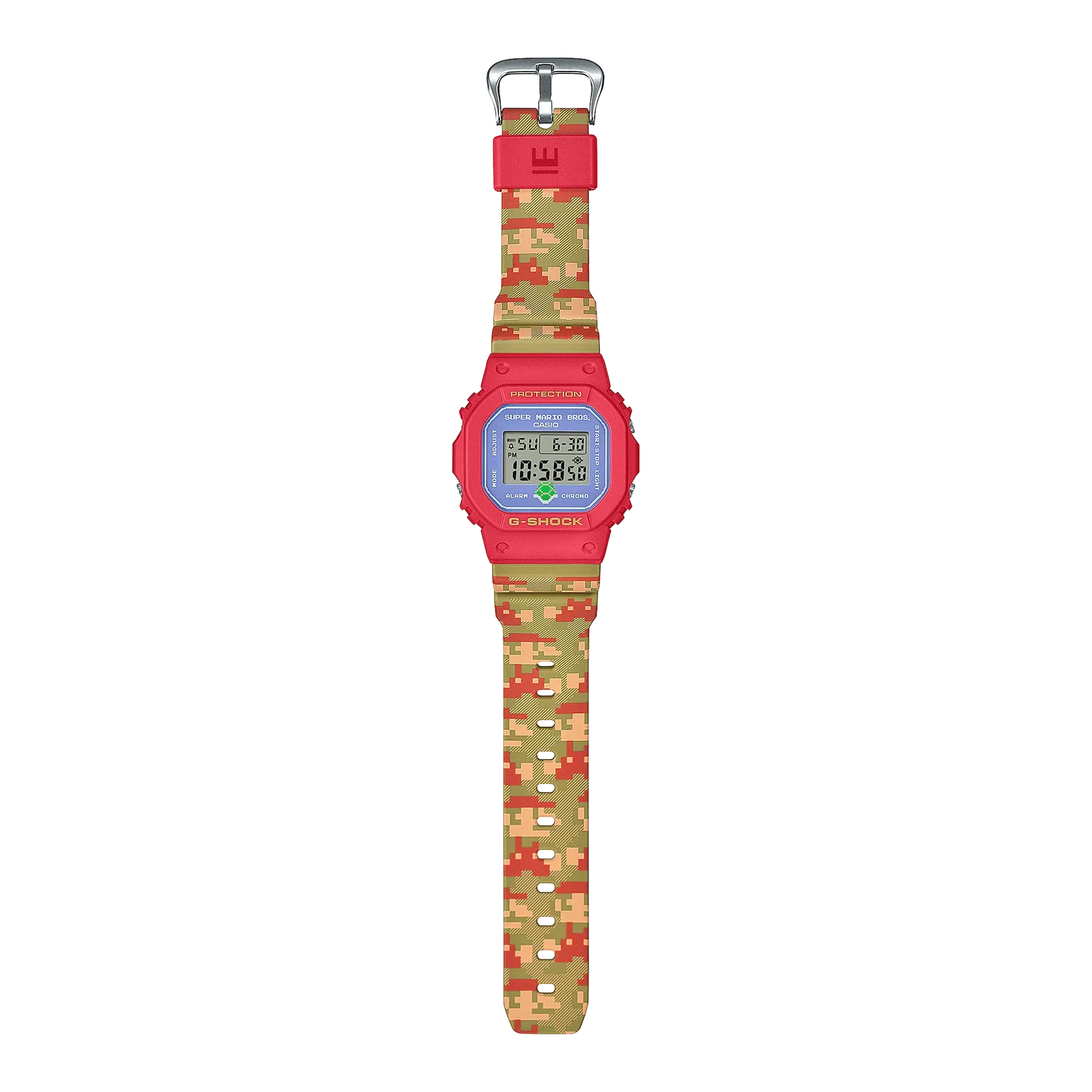 G-Shock Super Mario Bros Light Purple Face Watch DW5600SMB-4D