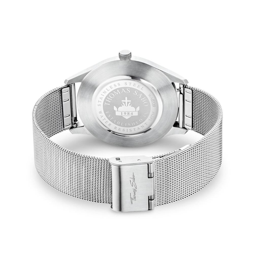 Thomas Sabo Code Stainless Steel Black Dial Unisex Watch