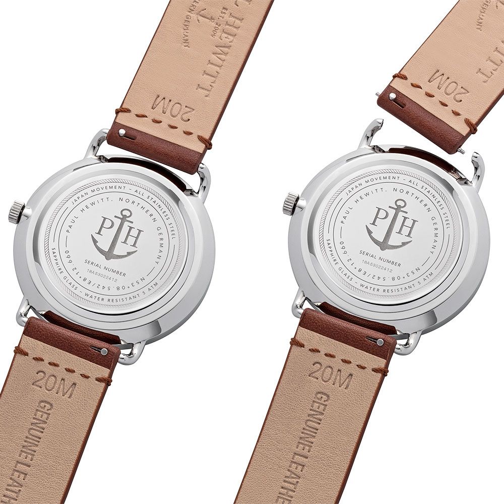 Paul Hewitt Breakwater Navy Sunray Watch
