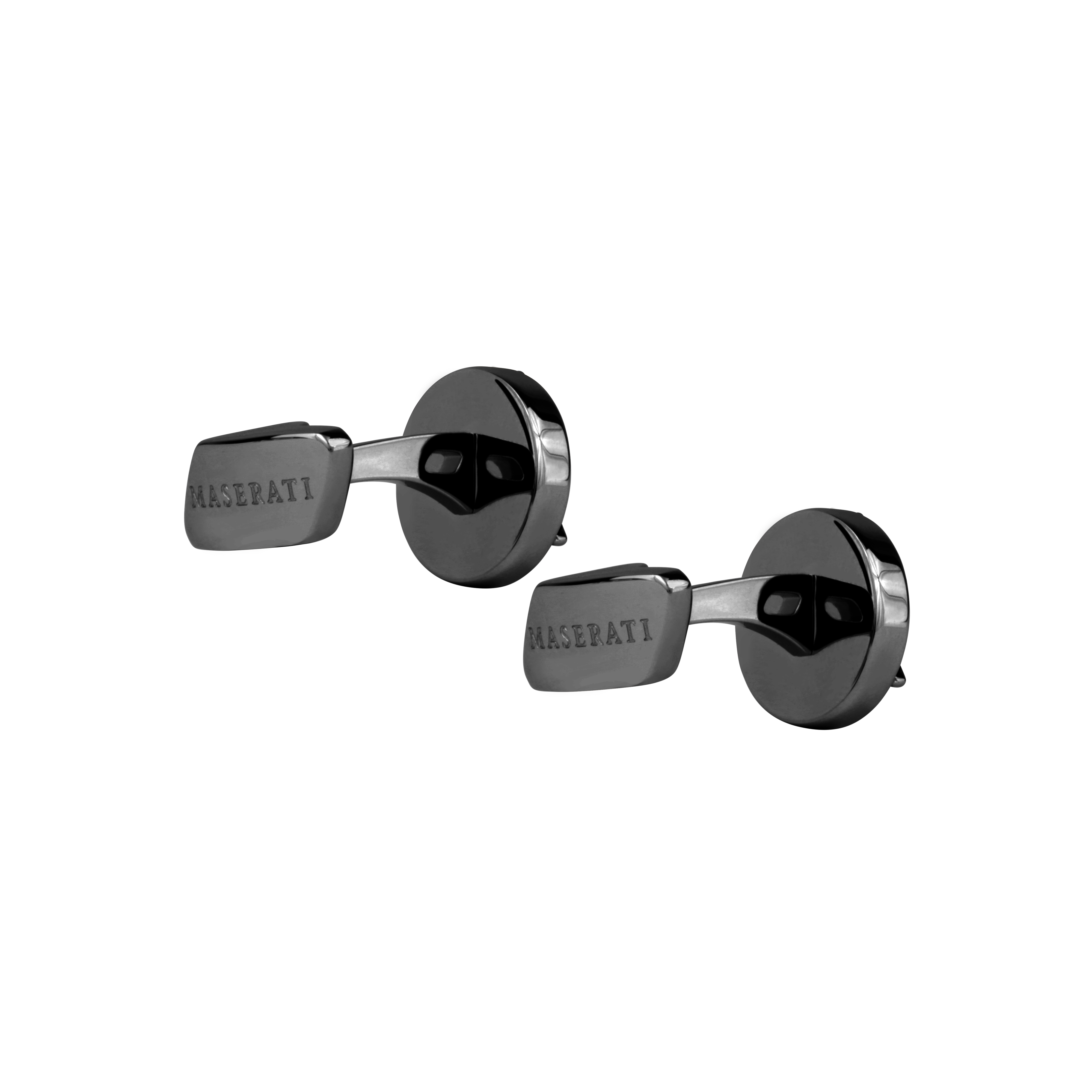 Maserati Hematite Gunmetal Cufflinks