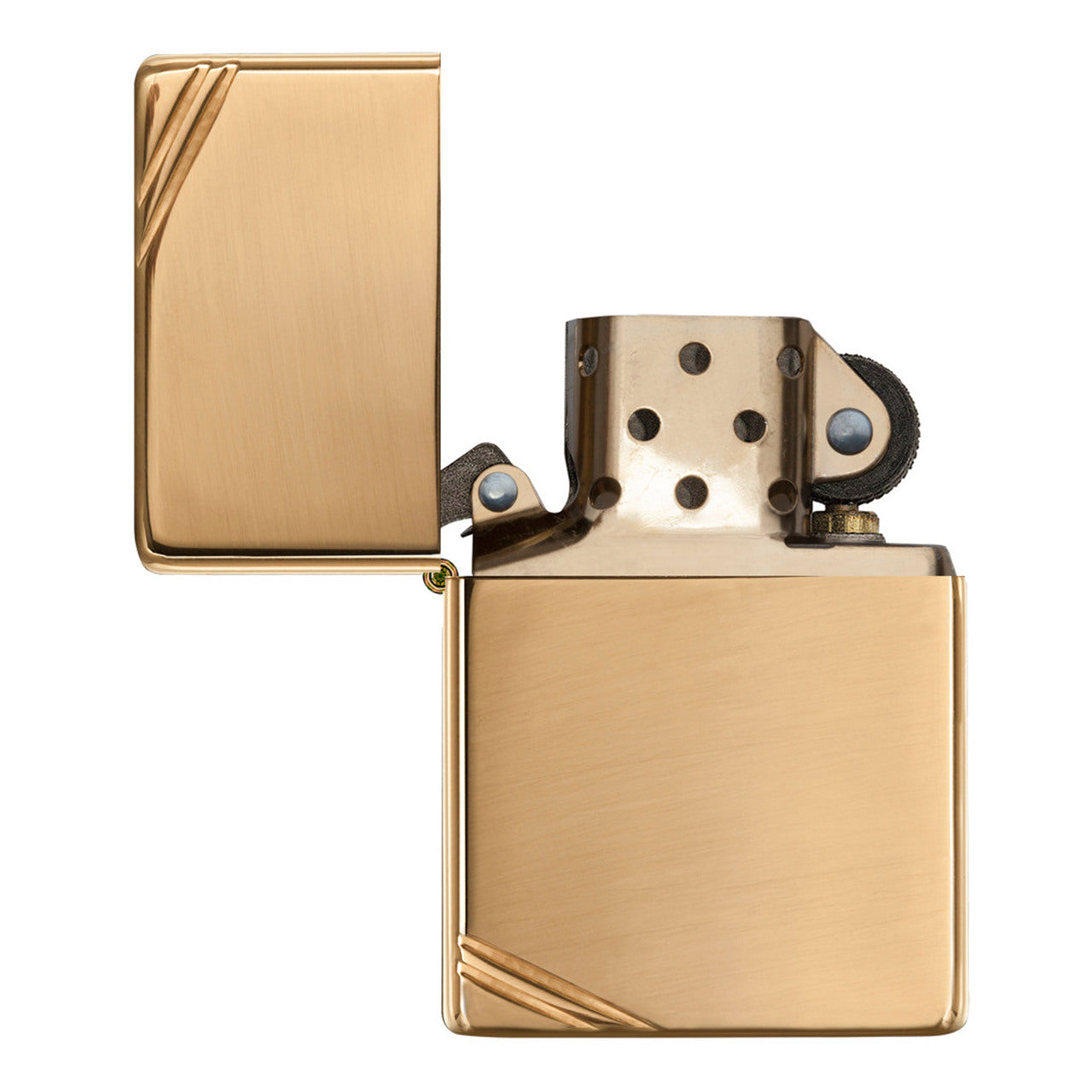Zippo 270 High Polish Brass Vintage Lighter