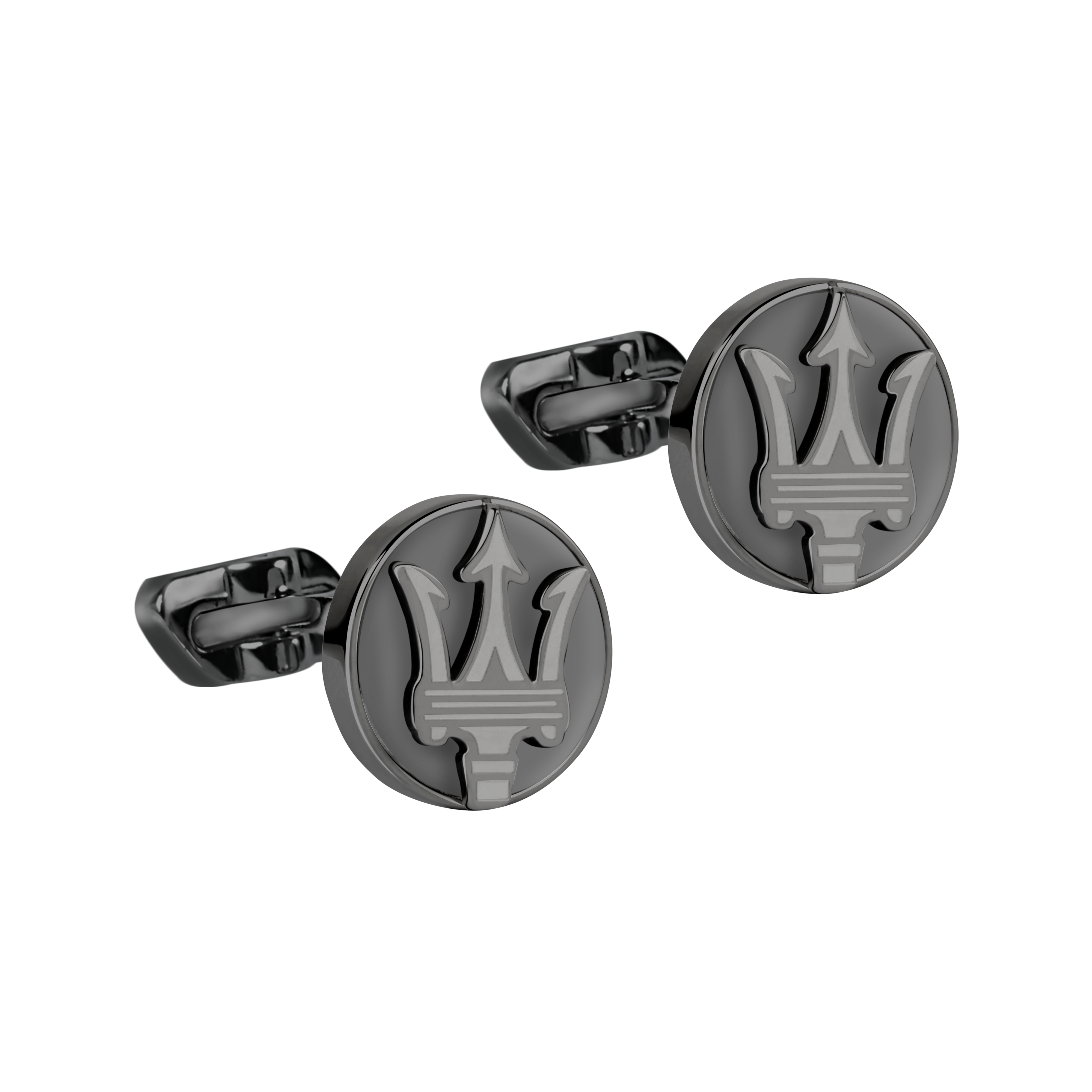 Maserati Hematite Gunmetal Cufflinks