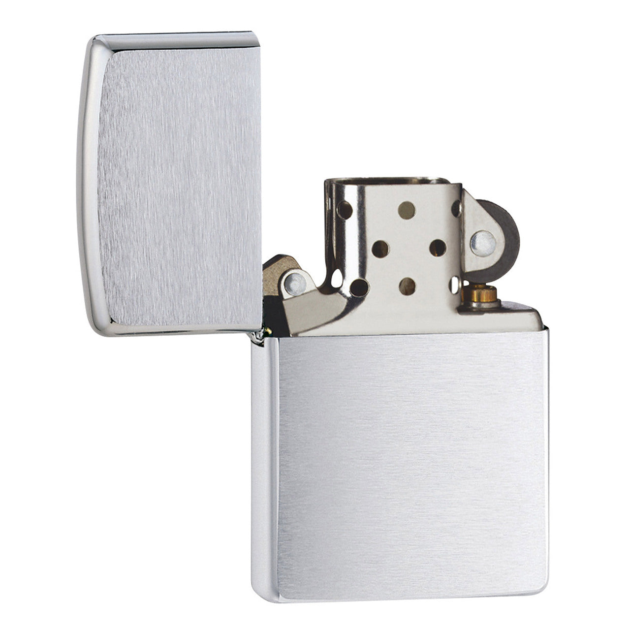 Zippo 200 Brushed Finish Chrome Lighter