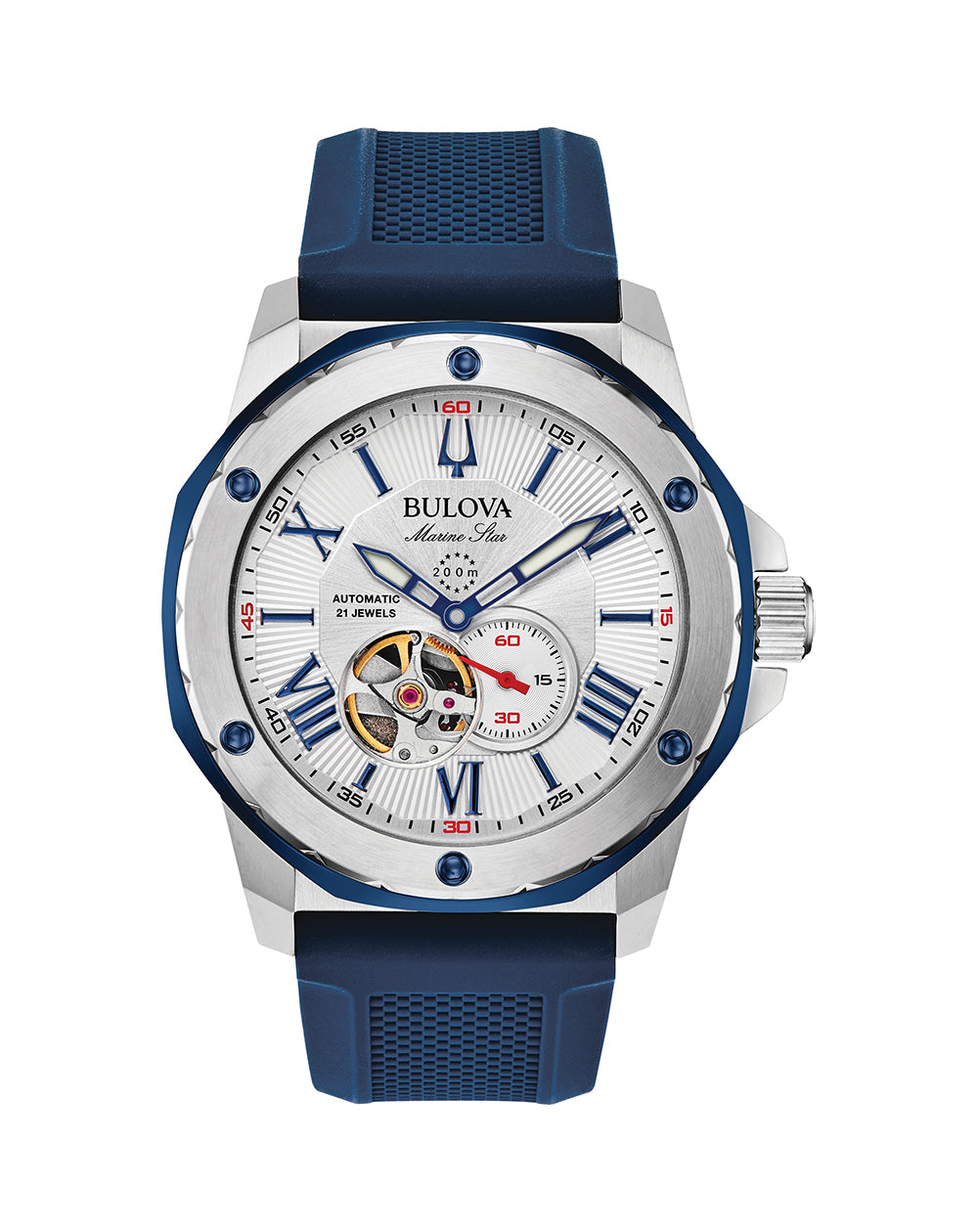 Bulova Mens Marine Star Watch 98A225