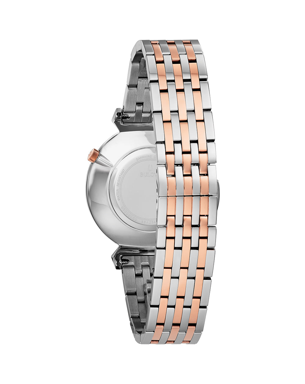 Bulova Two Tone Slim Classic Women's Watch 98A234
