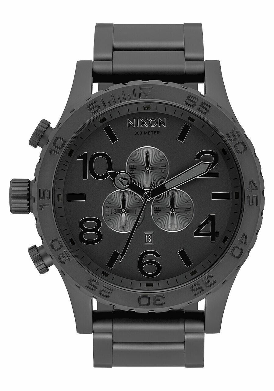 Nixon 51 30 Chrono All Black Men s Watch A083 3086 00 Watch Direct