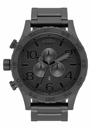 Nixon 51-30 Chrono All Matte Black And Black Mens Watch A0833086-00