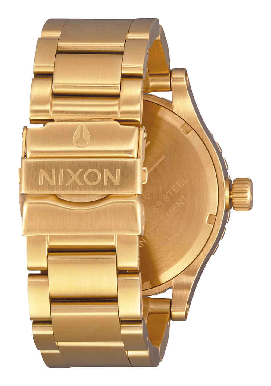 Nixon Gold and Black 46 MM Watch A916-510