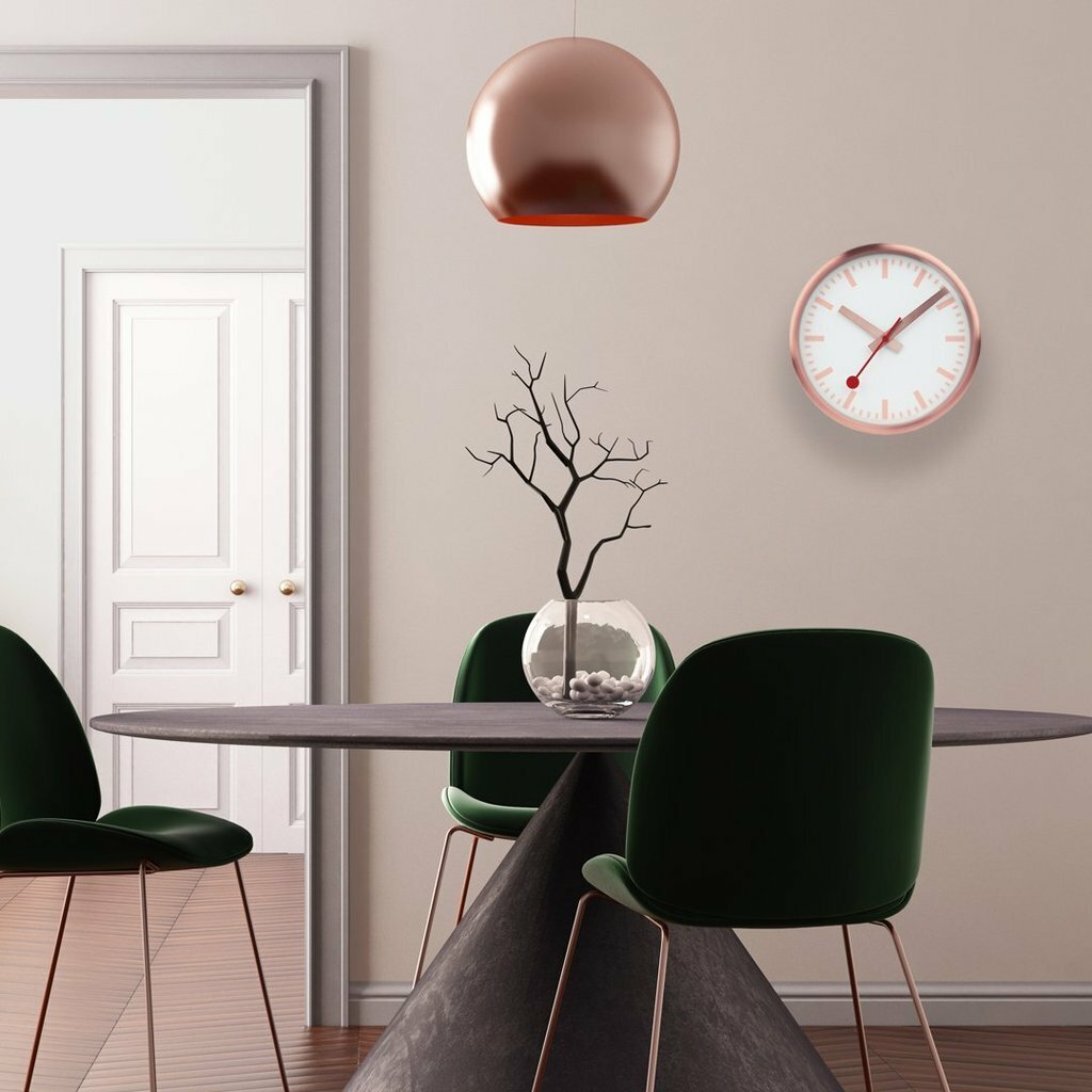 MONDAINE OFFICIAL SWISS RAILWAYS WALL CLOCK A990.CLOCK.17SBK