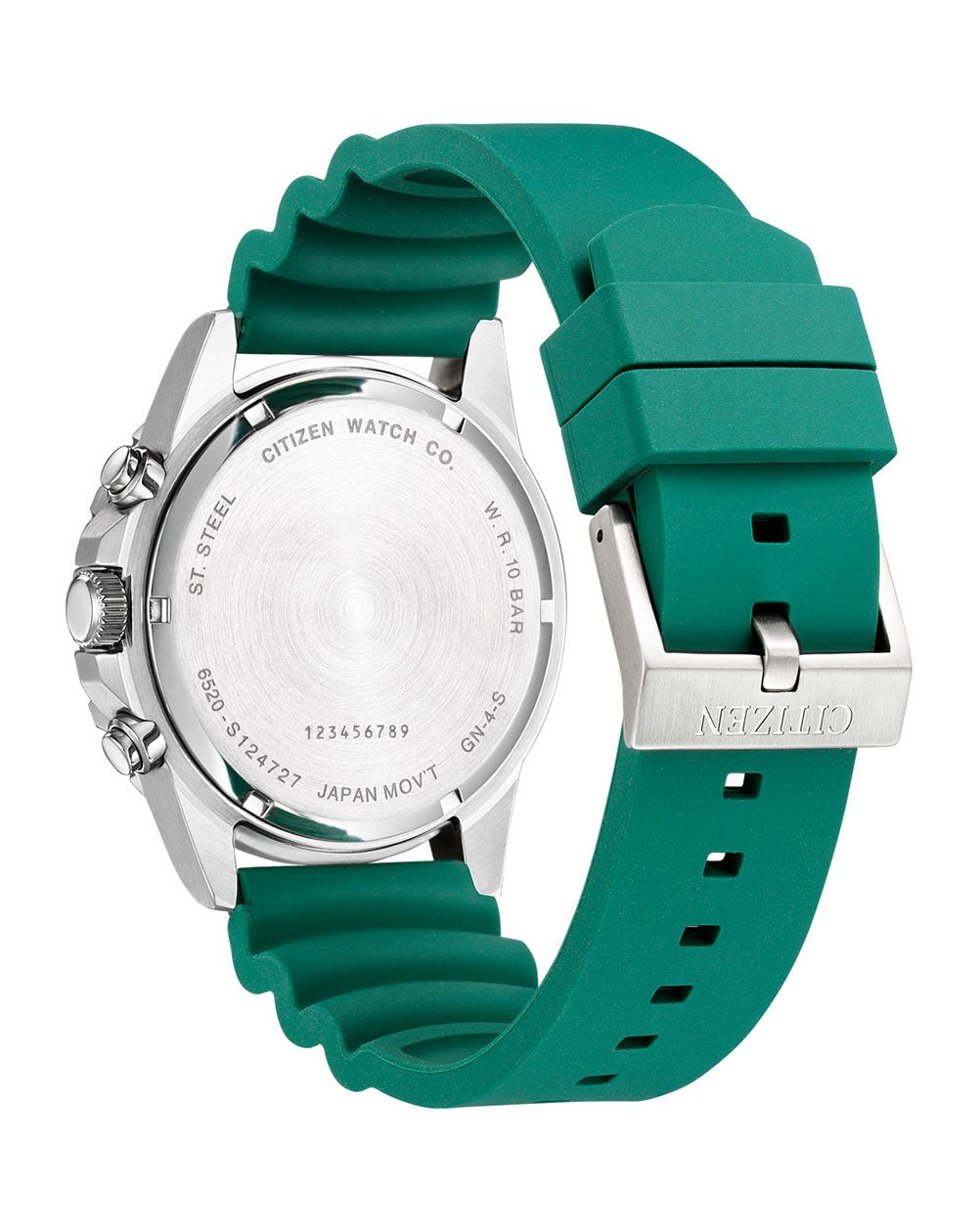 Citizen Quartz Green Chronograph Men's Watch AI5009-12X