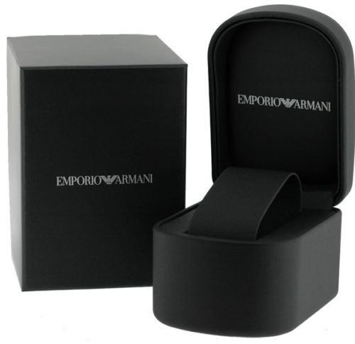 Emporio Armani Dress White Dial Mens Watch