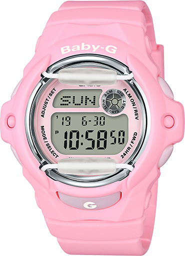 Casio Bg169R 4C Baby G Pink Whale Digital Sport Womens Watch Watch Direct