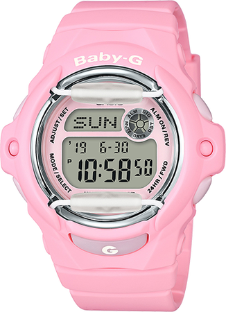 Casio Bg169R-4C Baby-G Pink Whale Digital Sport Womens Watch