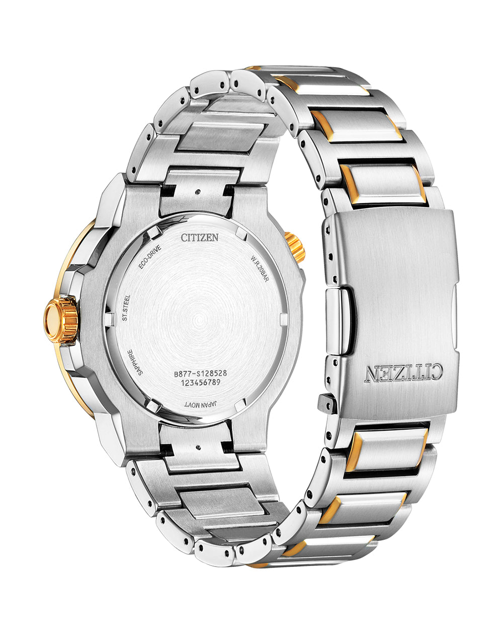 Citizen Eco-Drive Dual Time Mens Watch BJ7144-52L