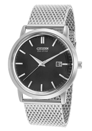 Citizen Eco-Drive Mesh Band Stainless Steel Mens Watch