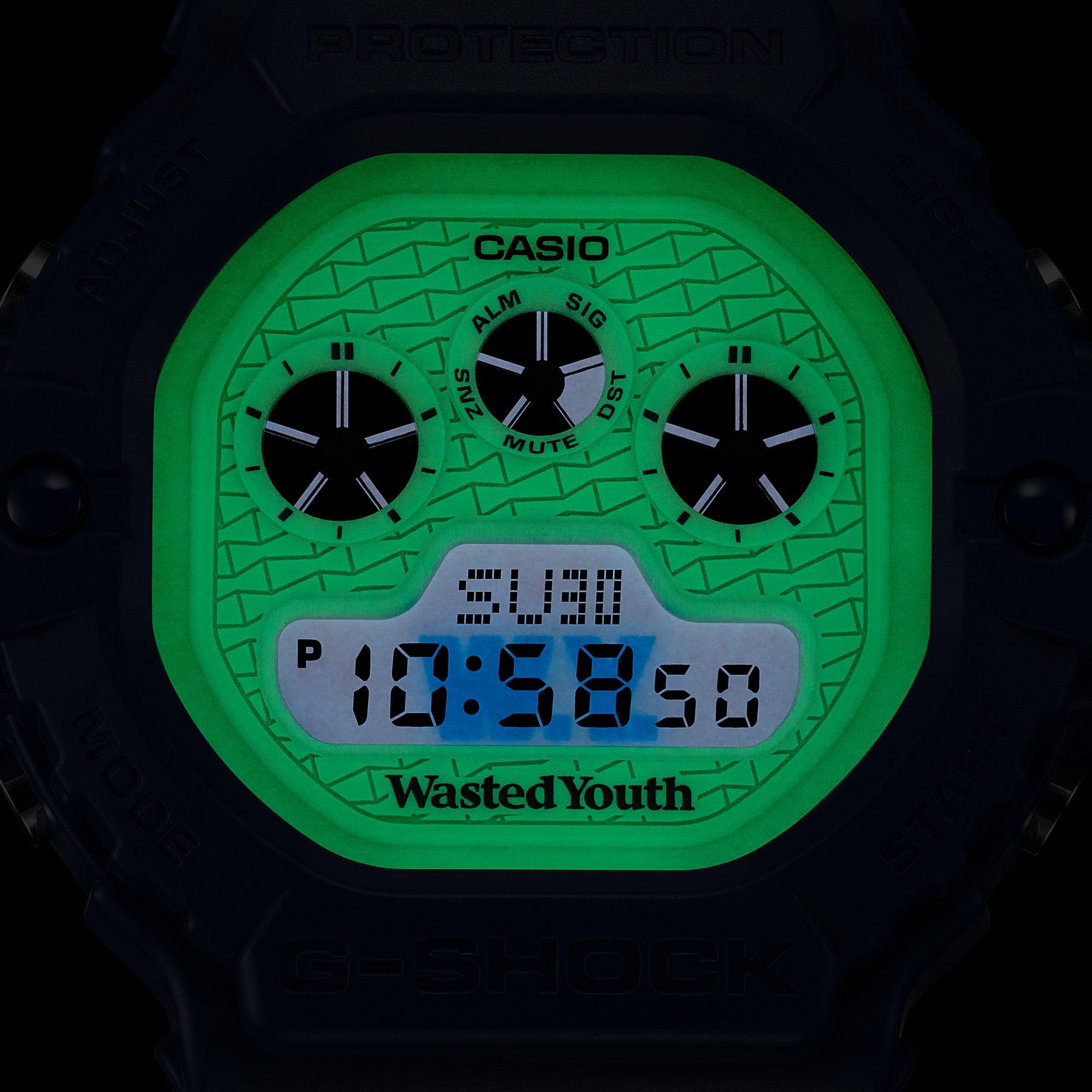G-Shock 5600 Series Wasted Youth Collaboration DW5900WY-2D