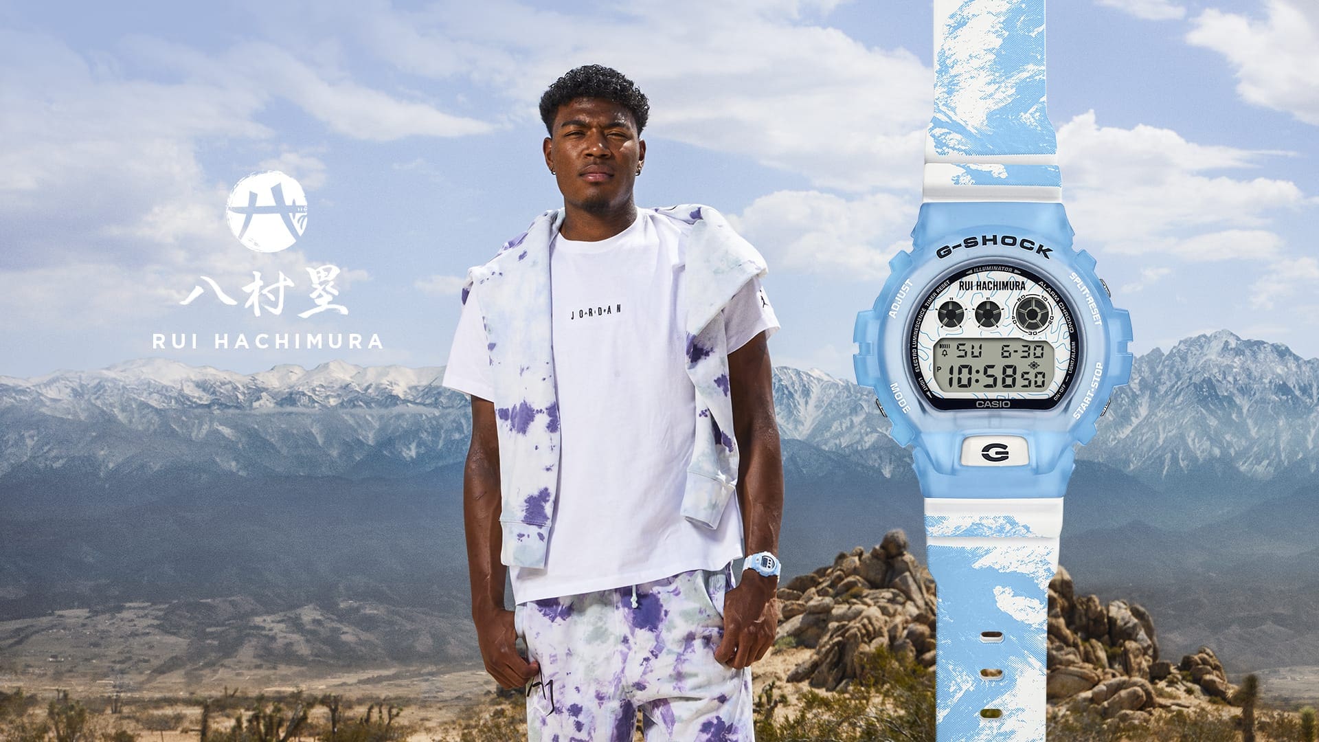 G-Shock Rui Hachimura Collaboration DW6900RH-2