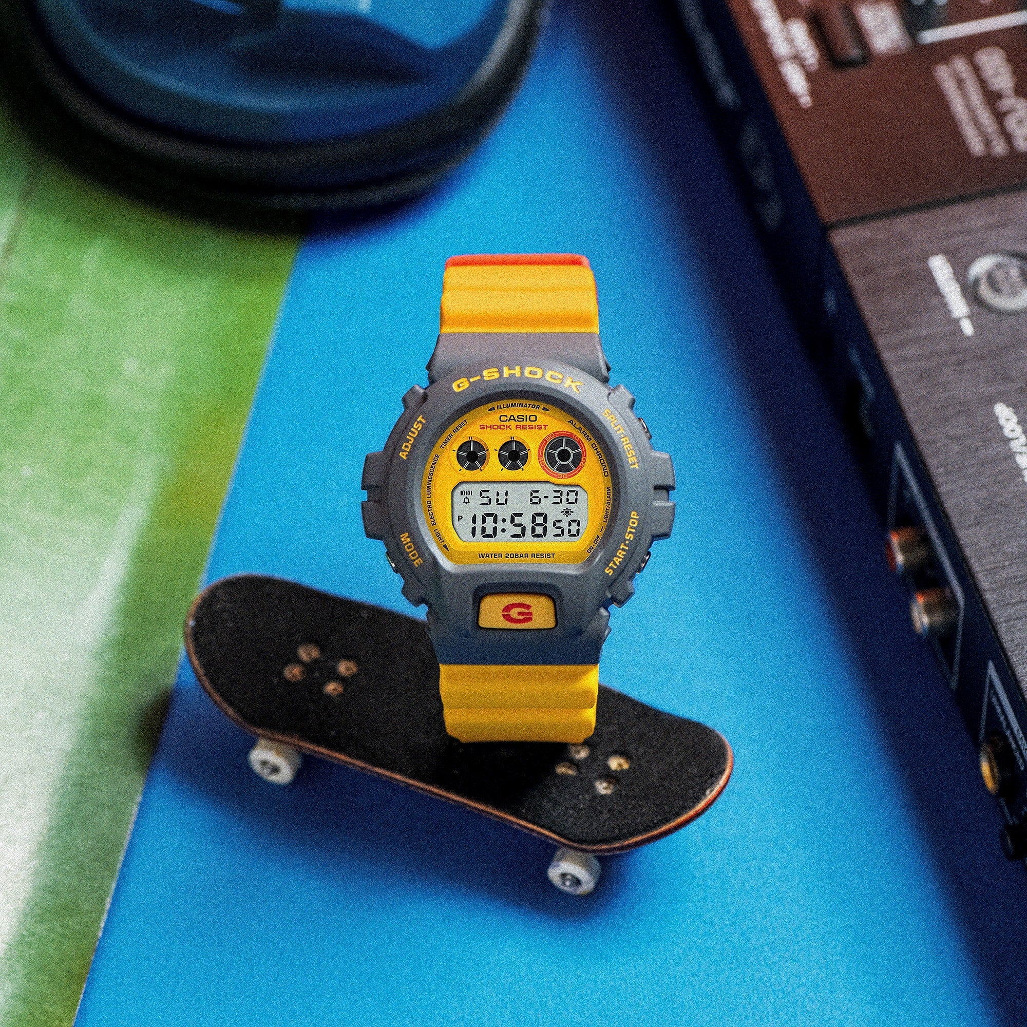 G-Shock 6900 Series 90s-Inspired Colourful DW6900Y-9D