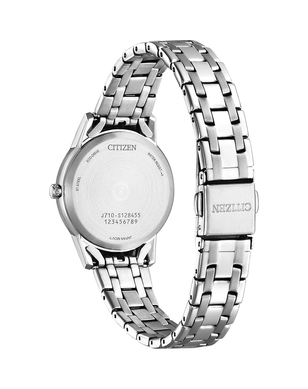 Citizen Blue Dial Diamonds Womens Watch FE1240-81L