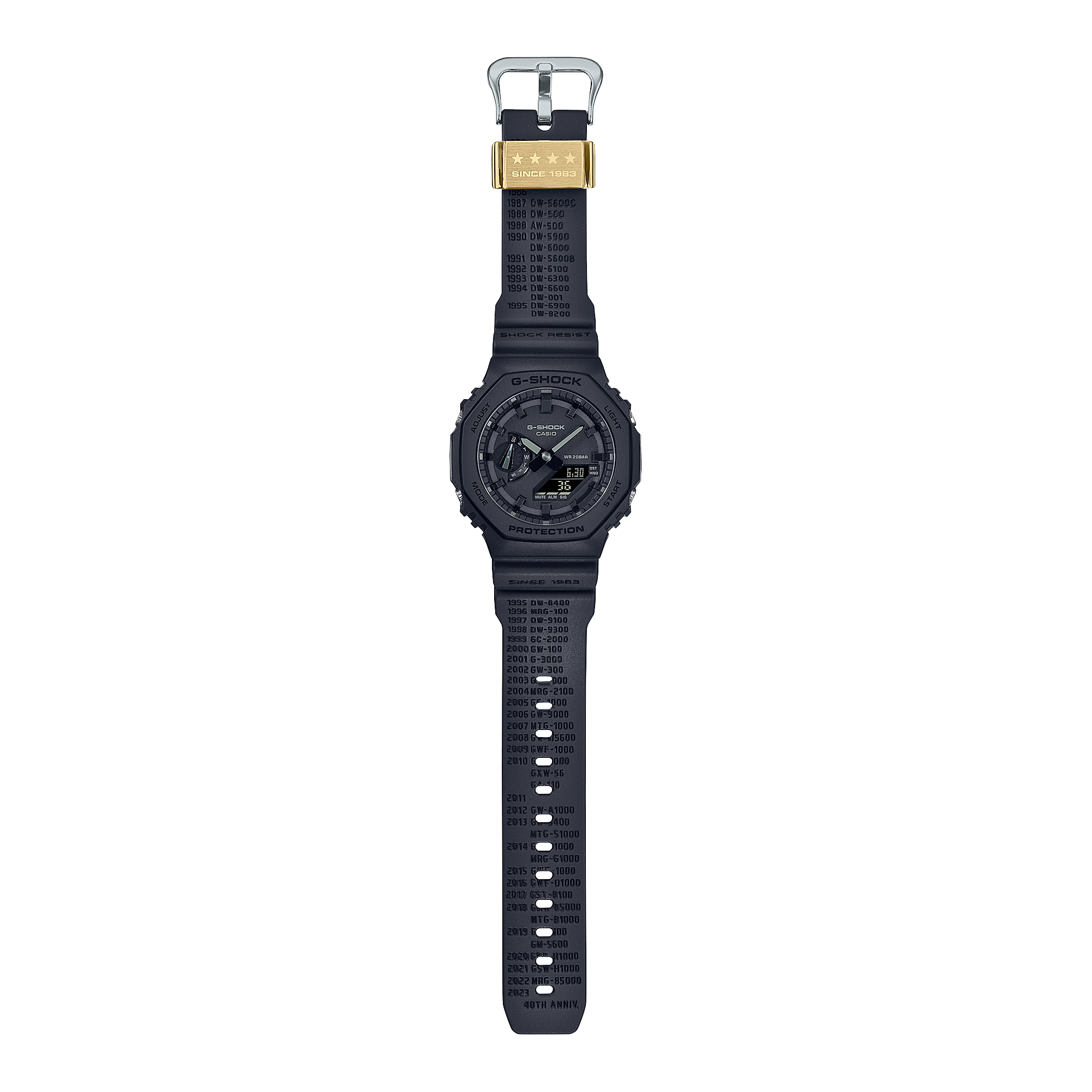 G-Shock 2100 Series Black Resin Band Watch GA2140RE-1A