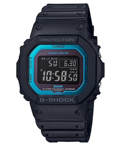 G Shock Bluetooth Connect Black and Blue GWB5600 2D Watch Direct
