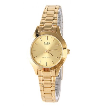 Casio Quartz Gold Tone Womens Watch