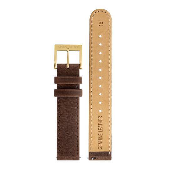 Mondaine Official EVO2 Golden Stainless Steel Watch MSE.30112.LG