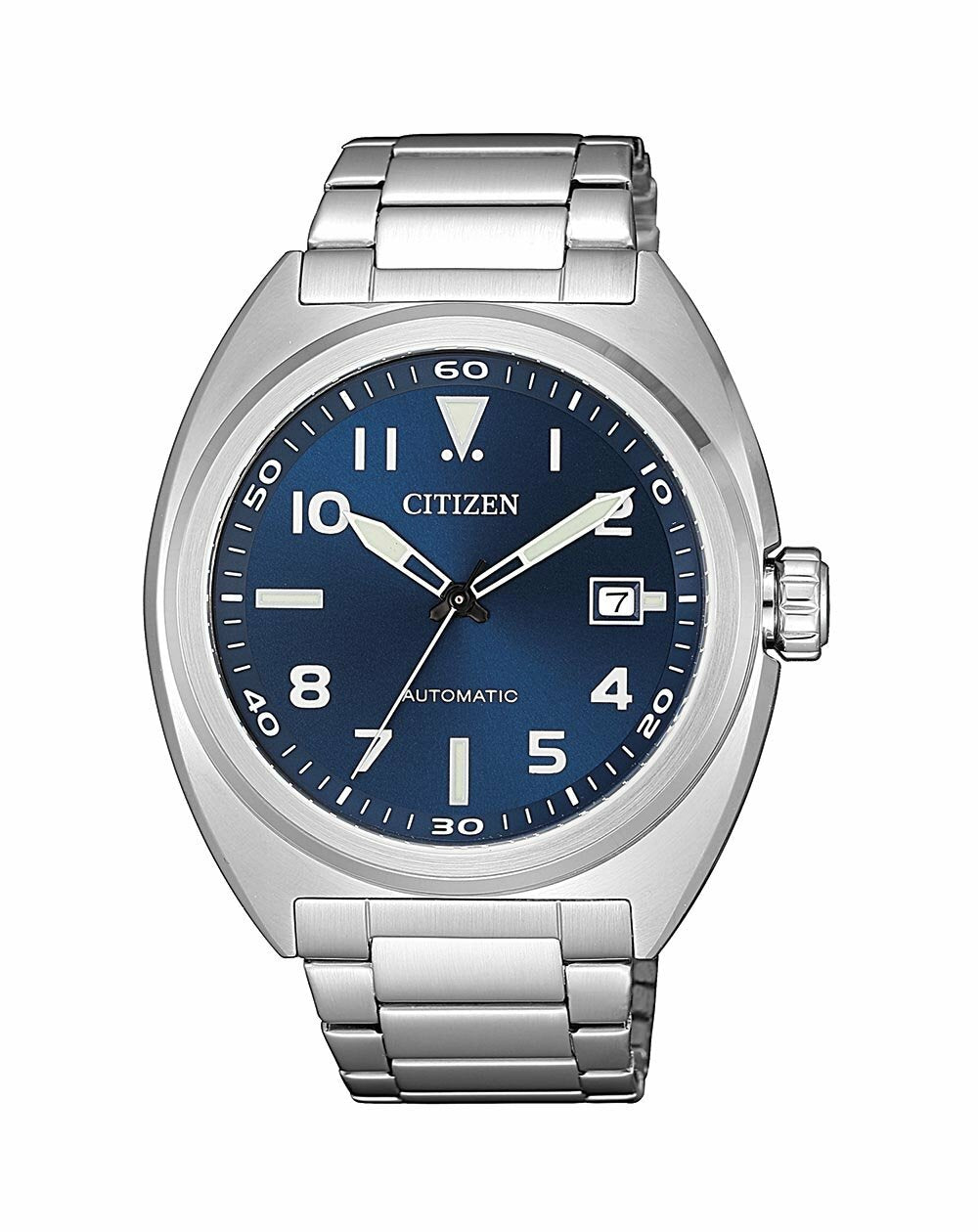 Citizen Aviator Automatic Blue Dial Mens Watch NJ0100-89L