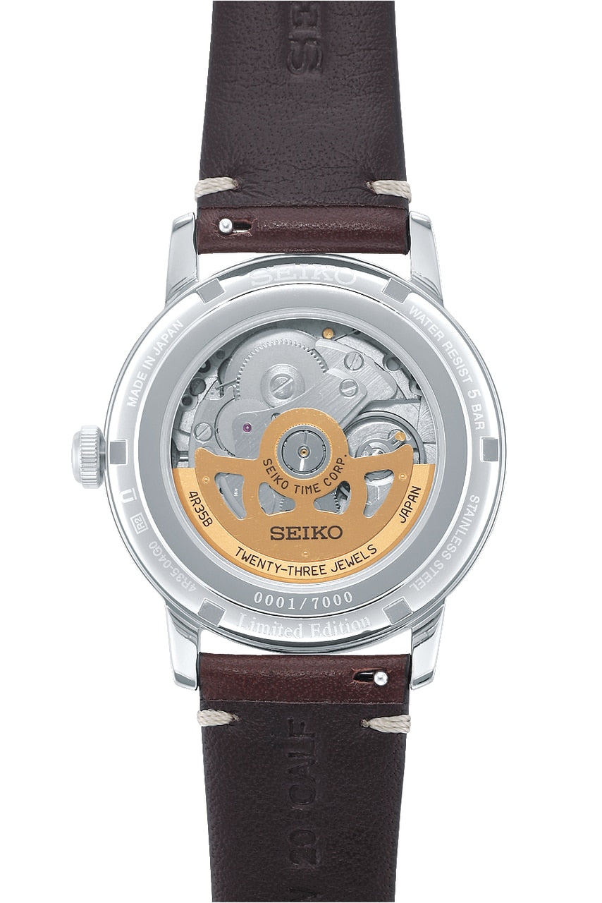 Seiko Presage Hojicha / Roasted Green Tea Watch SRPF43J