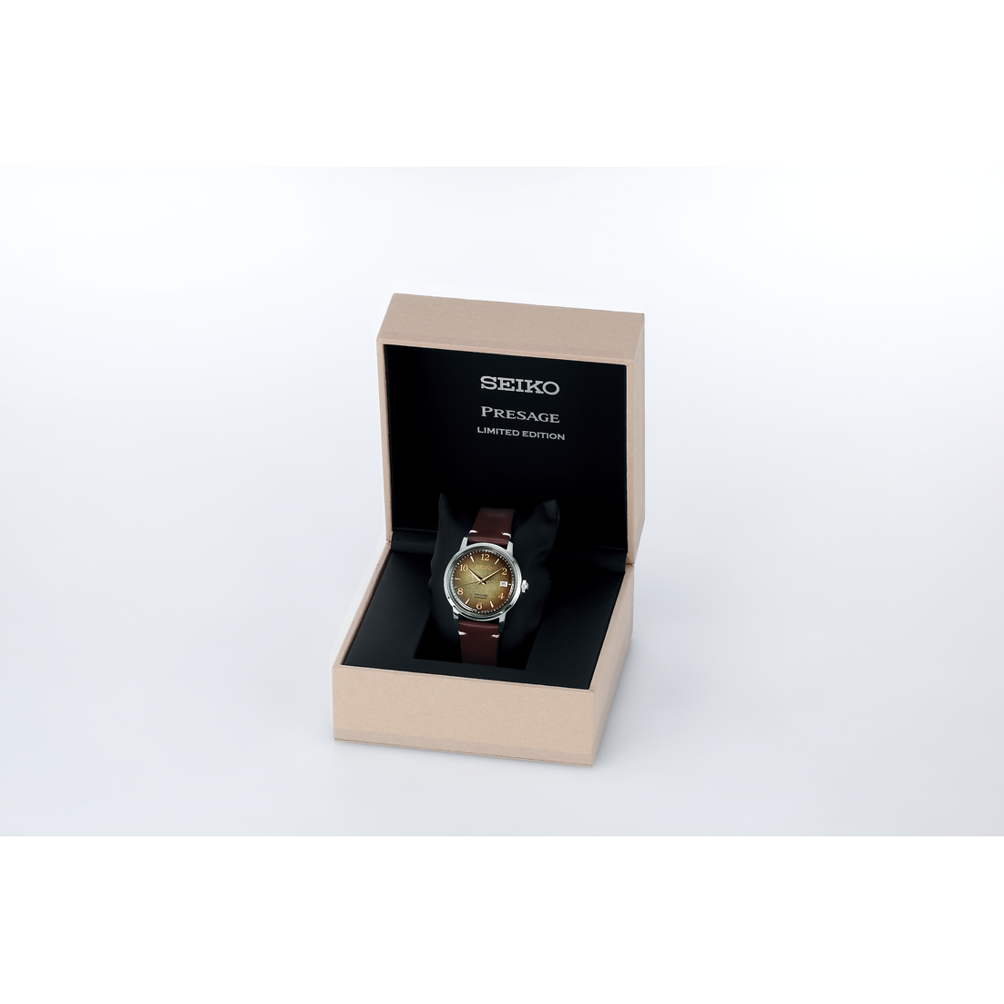 Seiko Presage Hojicha / Roasted Green Tea Watch SRPF43J