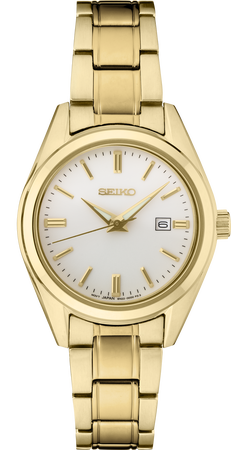 Seiko Essentials Gold Womens Watch SUR632
