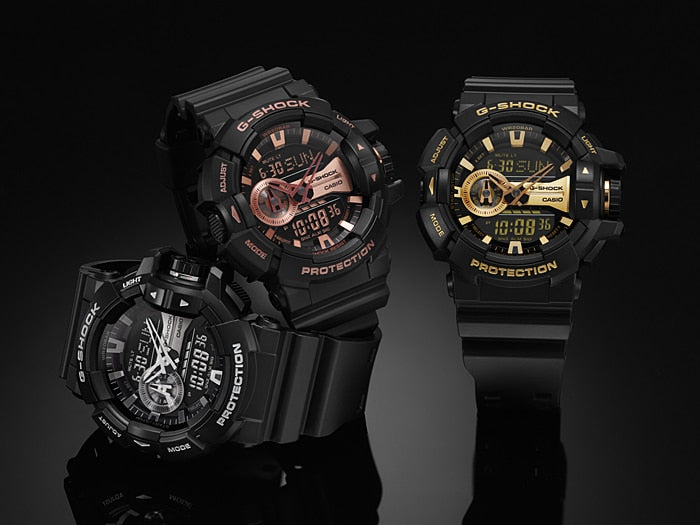 G-Shock Special Colours Duo Rotary Switch Mens Watch GA400GB-1A