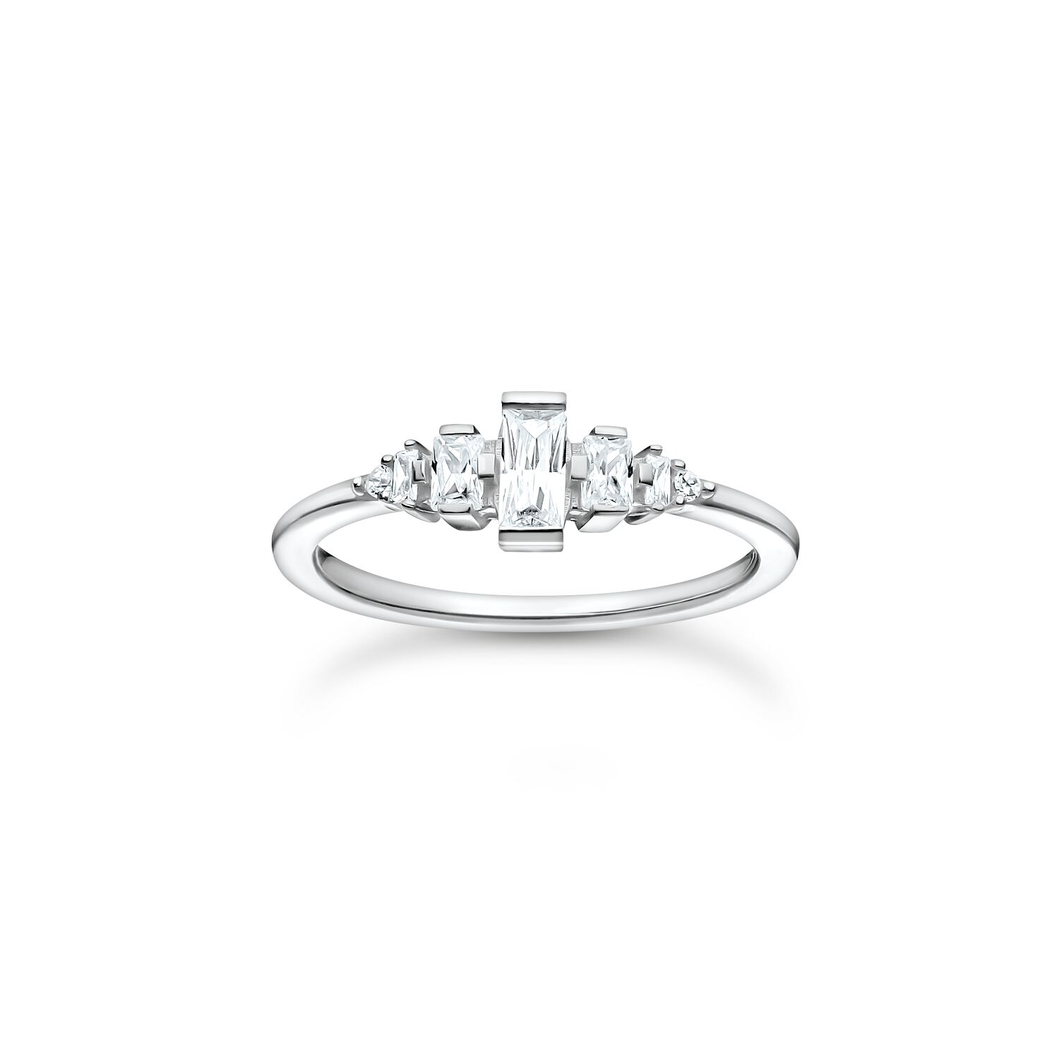 Thomas Sabo Ring Stones Silver