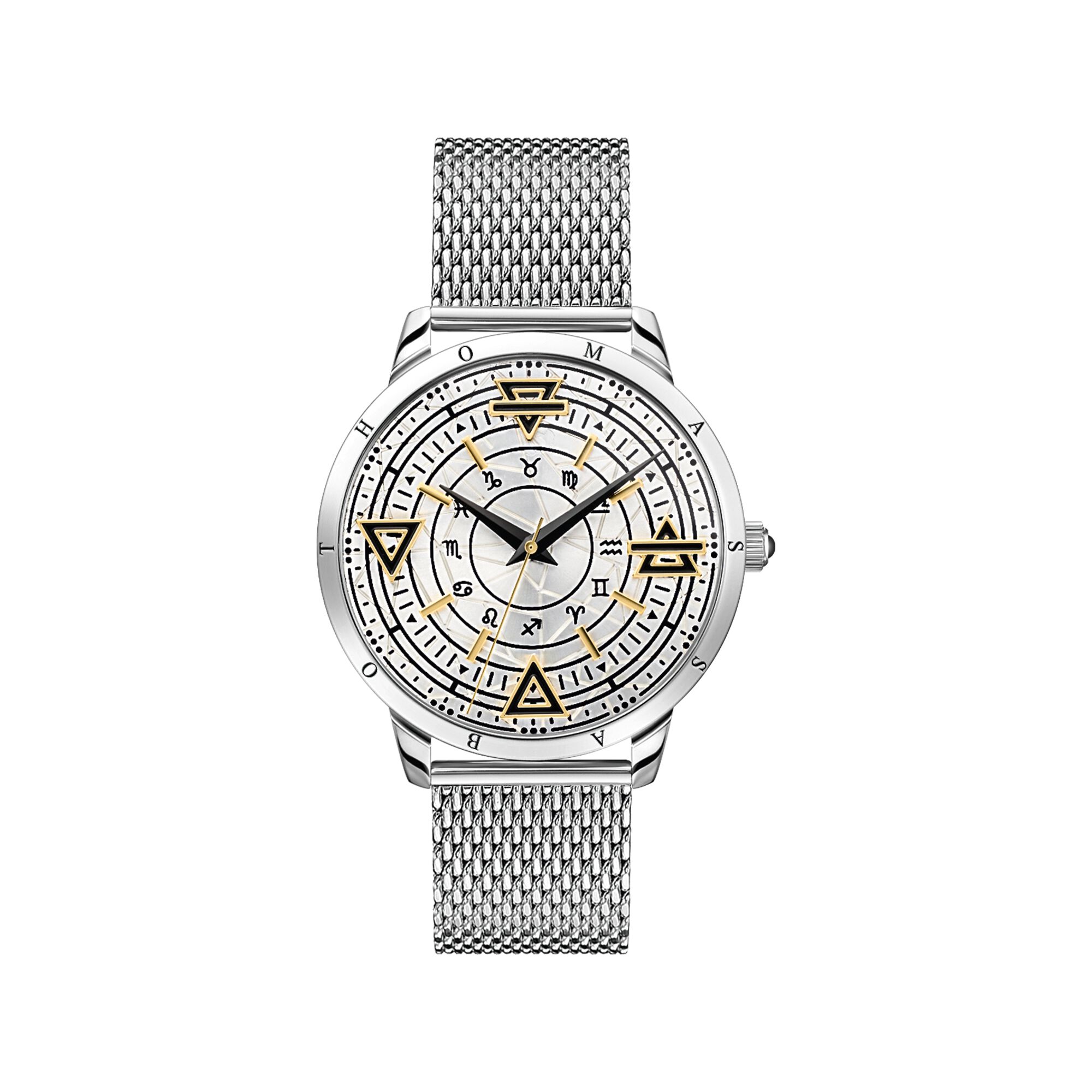 THOMAS SABO Men's watch elements of nature silver