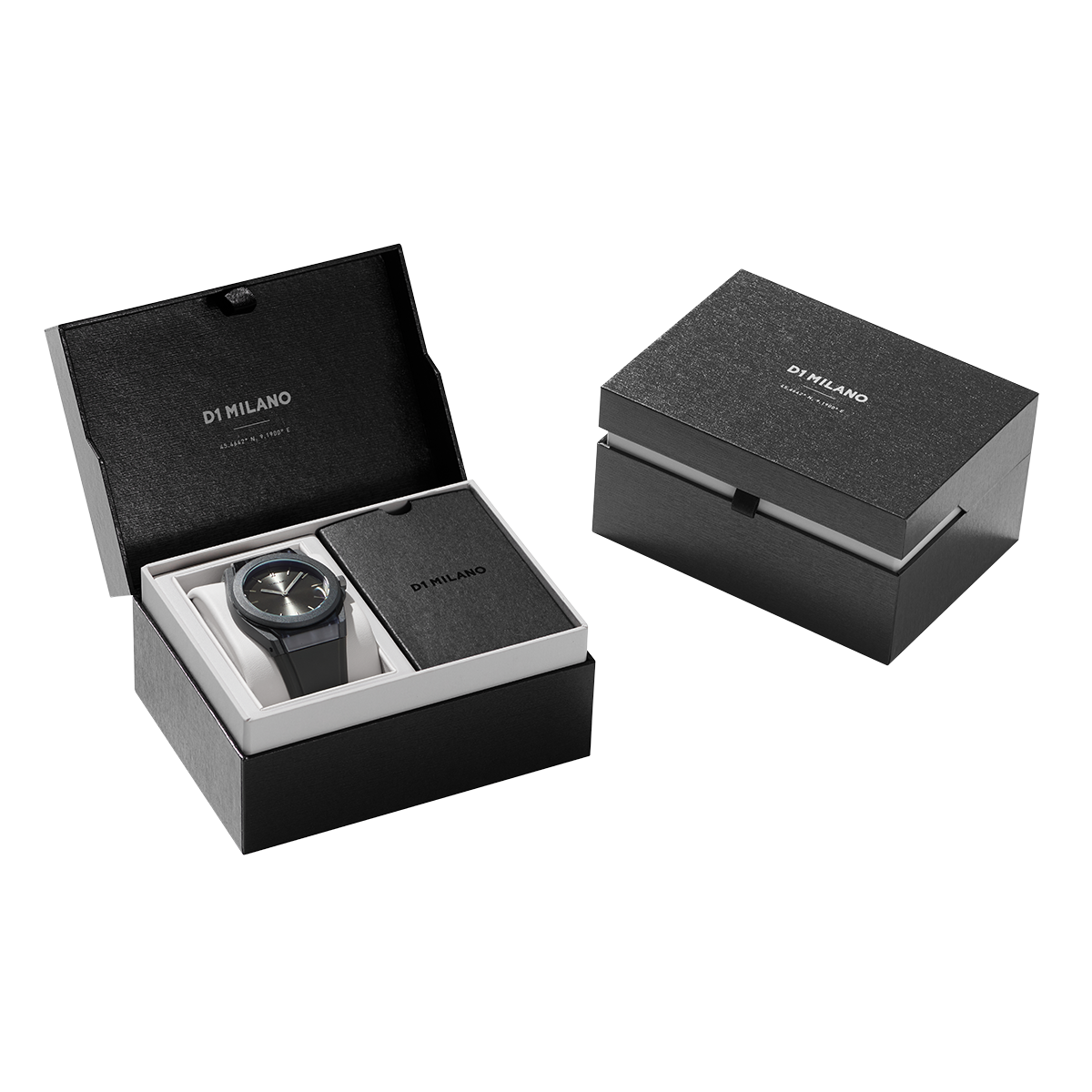 D1 Milano Carbonlite Grey 40.5mm Watch CLRJ02