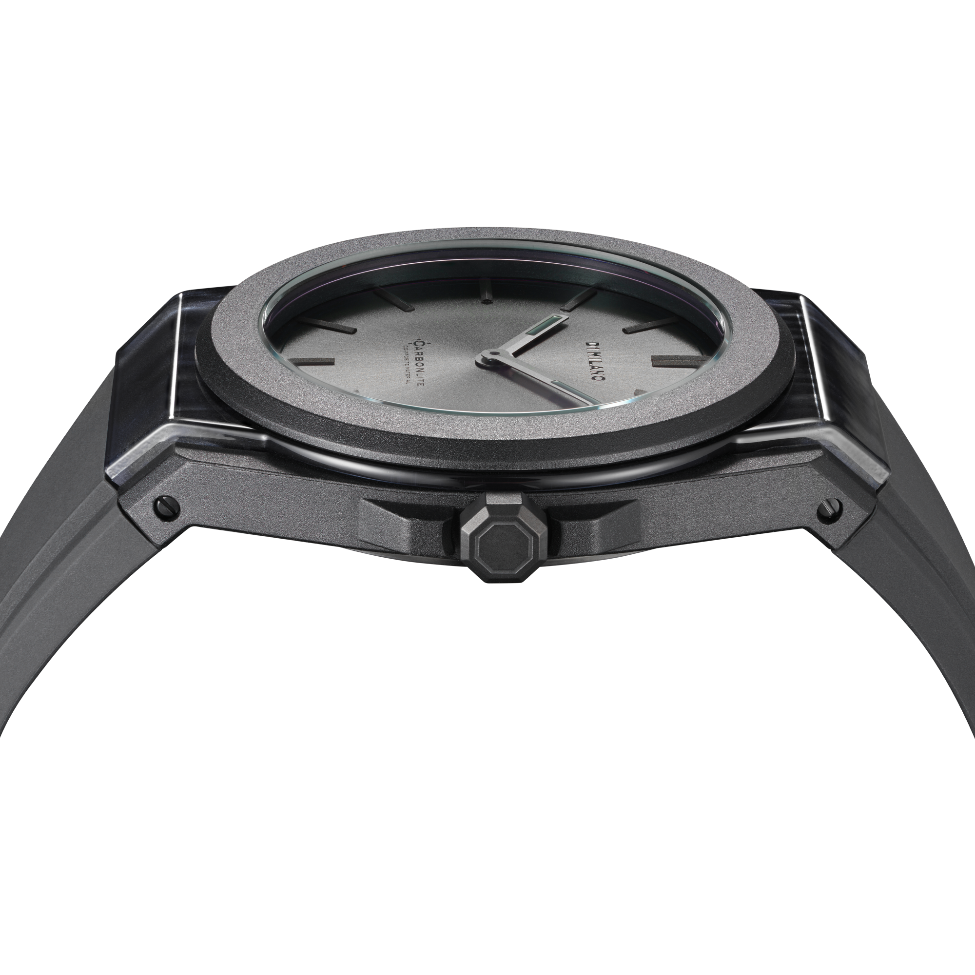 D1 Milano Carbonlite Grey 40.5mm Watch CLRJ02