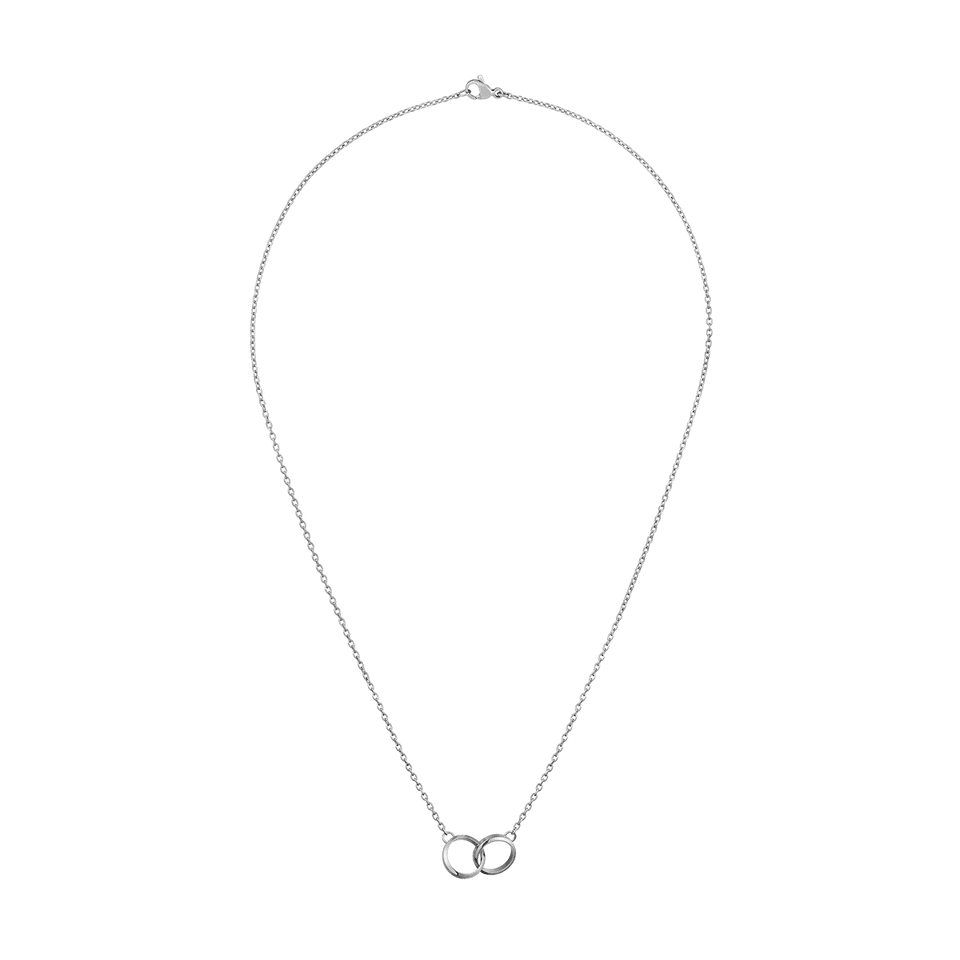 Elan Unity Silver Necklace