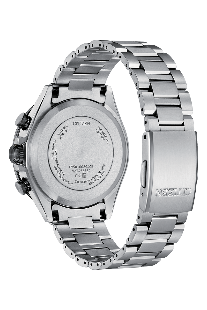 Citizen Attesa Satellite Eco-Drive Titanium Watch CC4058-67X