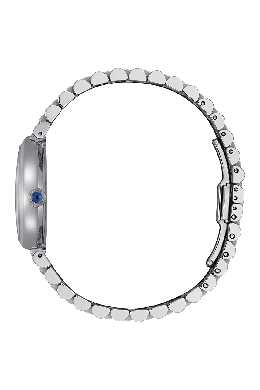 Citizen EM1201-52L Rainell teardrop stainless steel case, front view