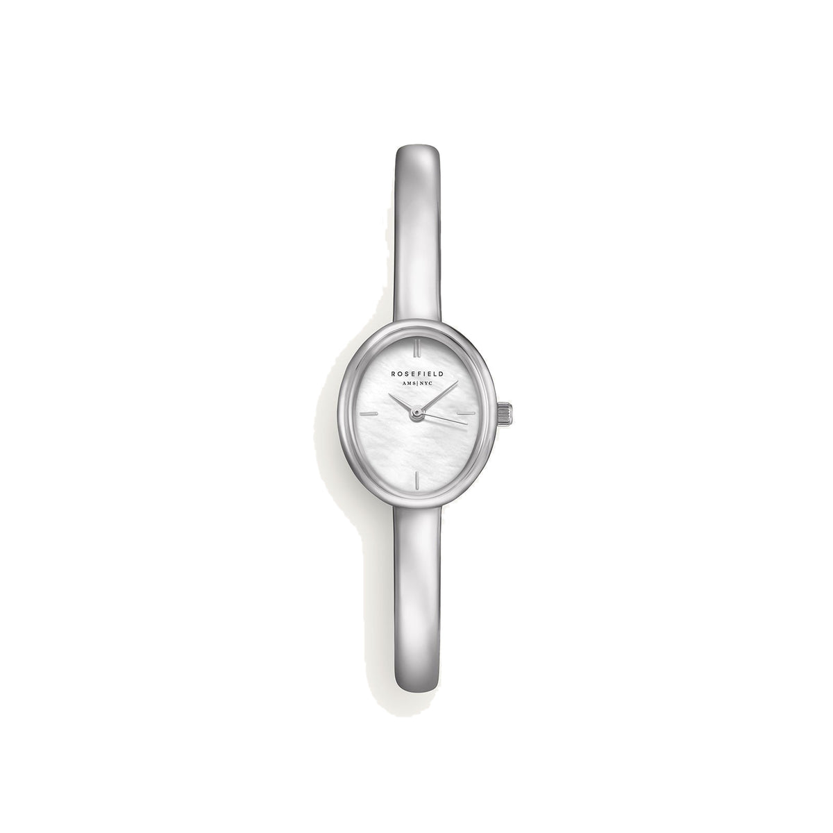 Rosefield Studio Bangle S Mother of Pearl Silver Watch STWSSS-ST07
