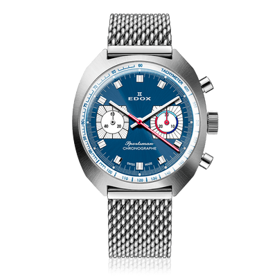 Edox Sportsman 自动限量版 140 周年计时码表