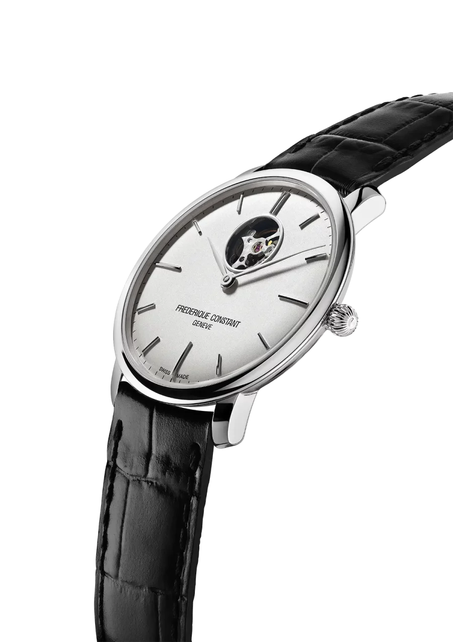 Frederique Constant Slimline Heart Beat Automatic Men's Watch FC-312S4S6