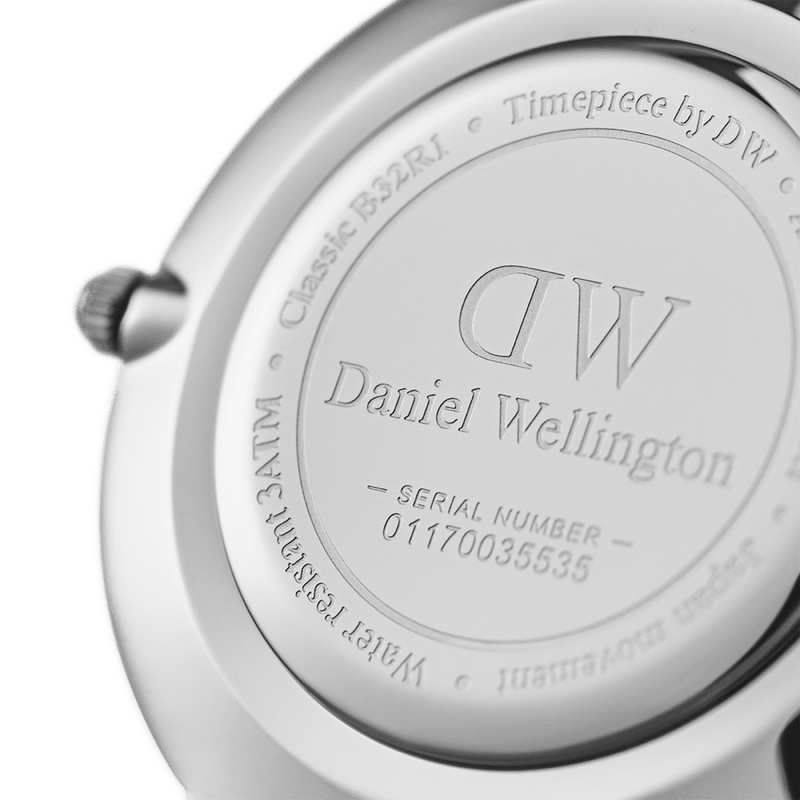 Daniel Wellington Petite 28 毫米 York 白色表盘腕表 DW00100244