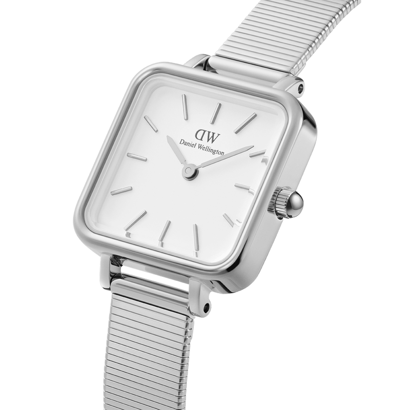 Daniel Wellington Quadro Studio 22X22mm 白色表盘腕表 DW00100521