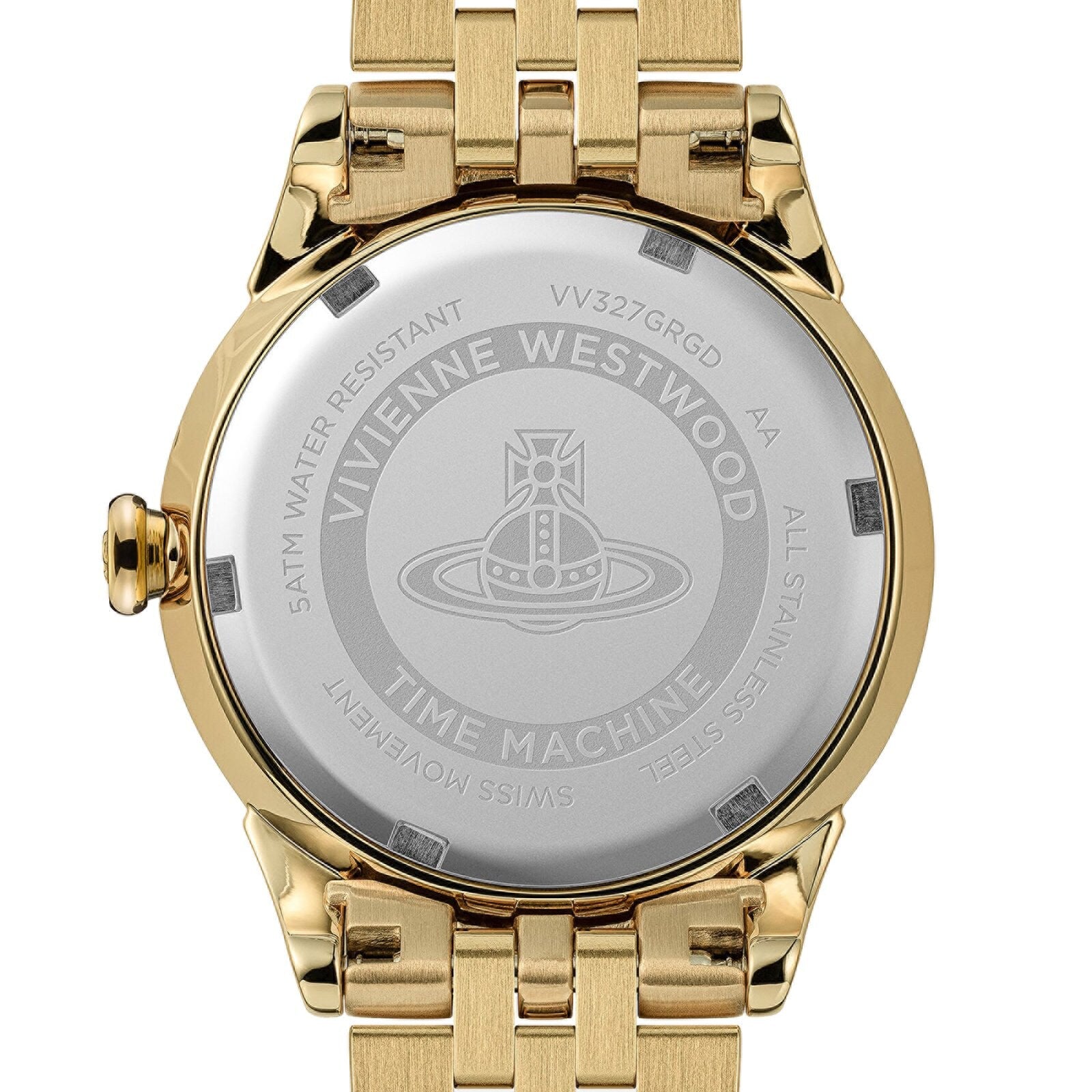 Vivienne Westwood Little Wallace Green Dial Stainless Steel Women's Watch VV327GRGD