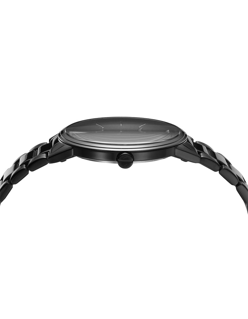 Armani Cayde Elegant Black Steel Band Timepiece AX2701