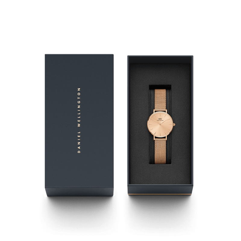 Daniel Wellington Petite Unitone 36mm Rose Gold Dial Watch DW00100472