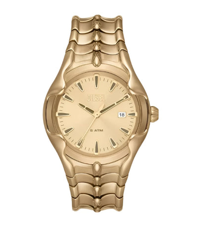Diesel Vert Gold Stainless Steel Gold Dial Watch DZ2186
